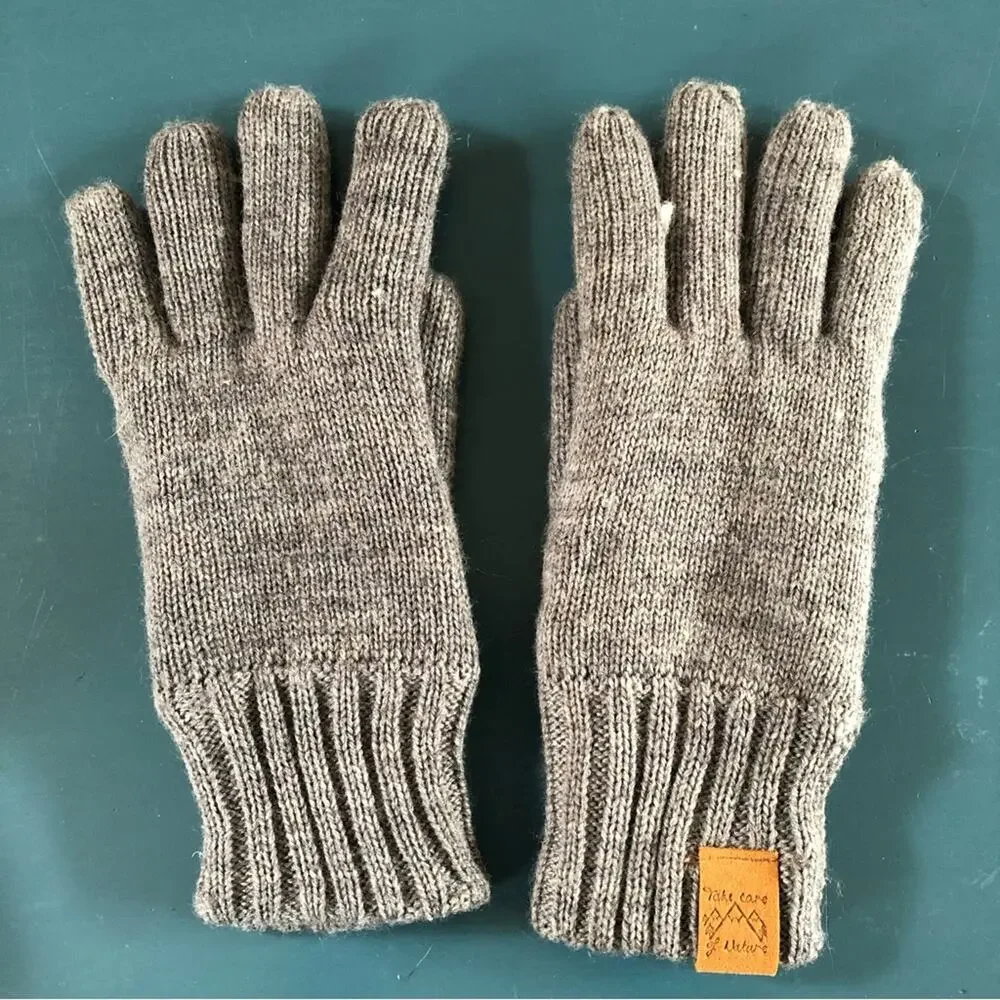 Knitted Gloves Girls’ Two Pairs